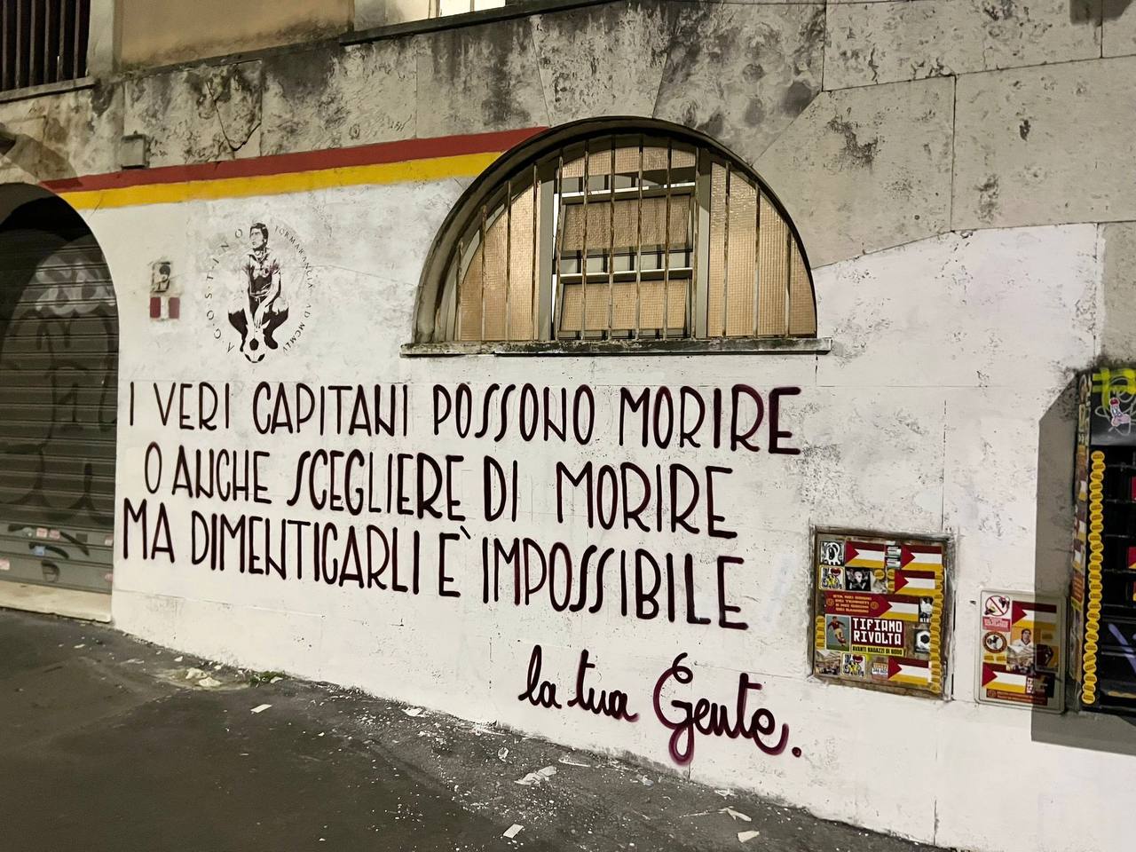 GALLERY Garbatella Nuovi Murales Per Agostino Di Bartolomei GALLERY Garbatella Nuovi Murales Per Agostino Di Bartolomei